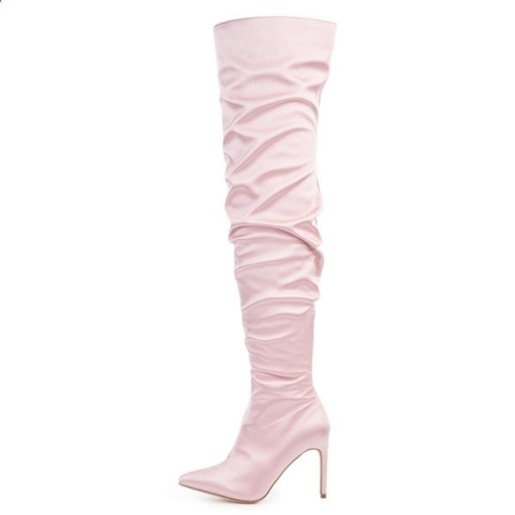 Cape Robbin Shoes - Cape Robbin Kitana-6 Blush Boots